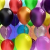 Balon Metalik Karışık Renkli ( 1 Paket )